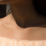 18K Shimmer Line Necklace