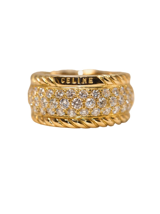 18K Celine Diamond Ring