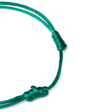Adjustable Cord Bracelet - Diamond Link