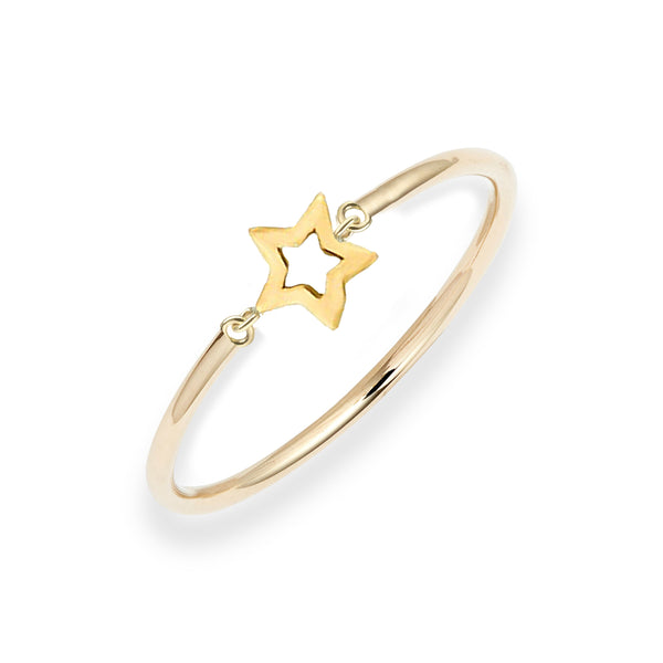 Petite Star Charm Ring