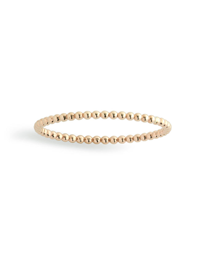 Skinny Bead Ring