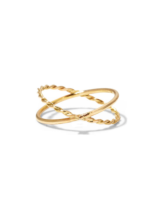 Crisscross Ring