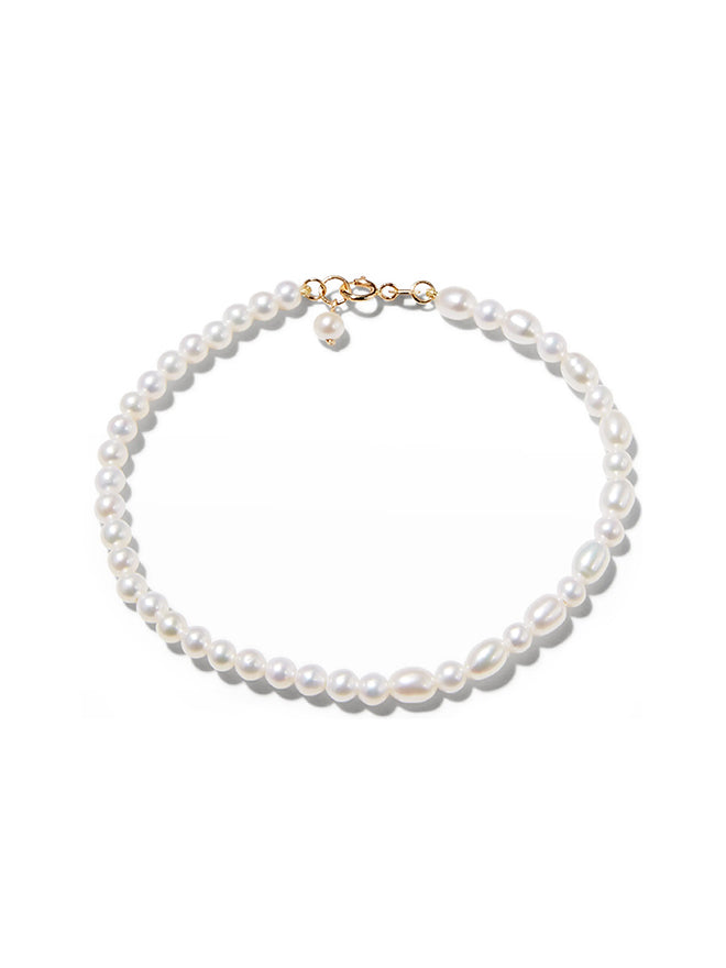 Mixed Pearl Strand Bracelet