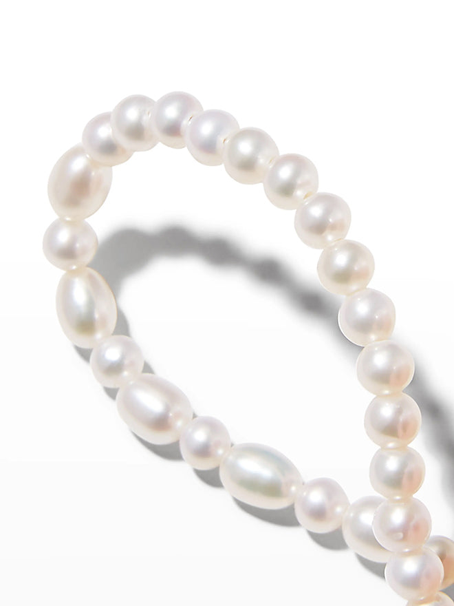 Mixed Pearl Strand Necklace