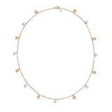 Baby Pearl Confetti Spaced Necklace
