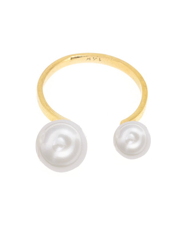 Open Pearl Ring