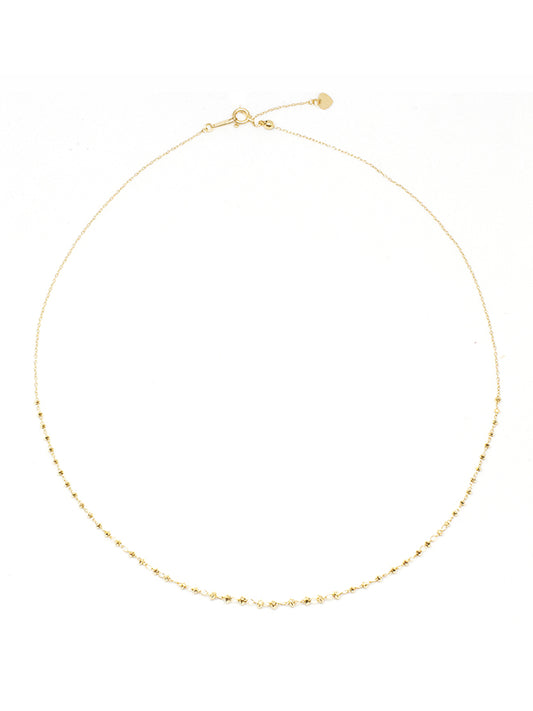 18K Shimmer Adjustable Necklace