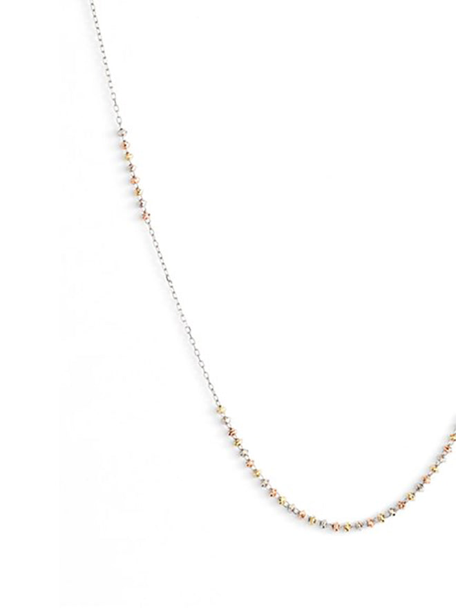 18K Long Shimmer Necklace