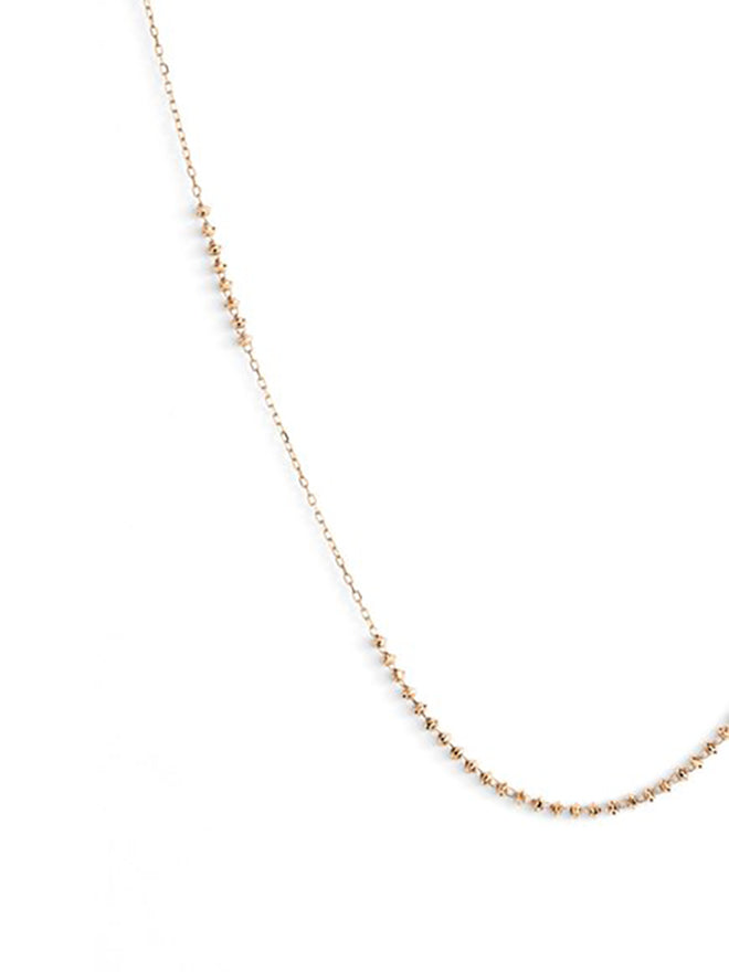 18K Long Shimmer Necklace