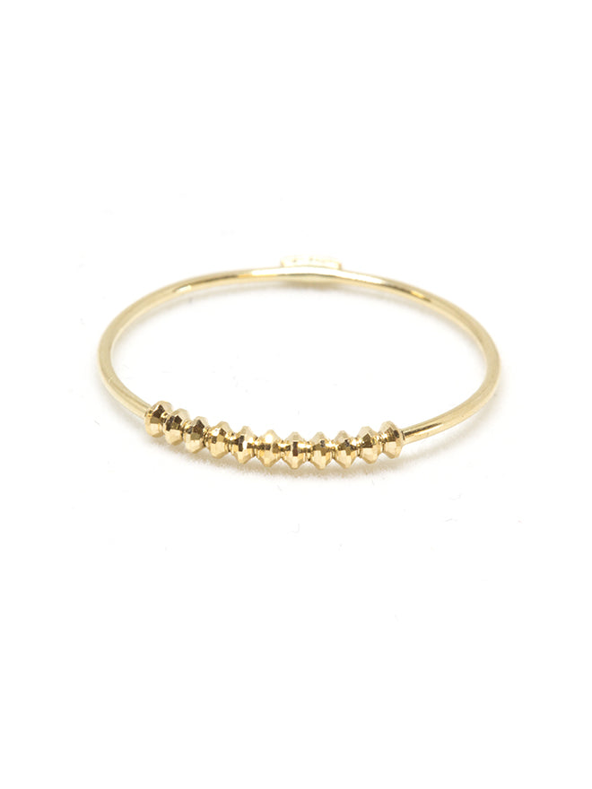 18K Shimmer Skinny Ring