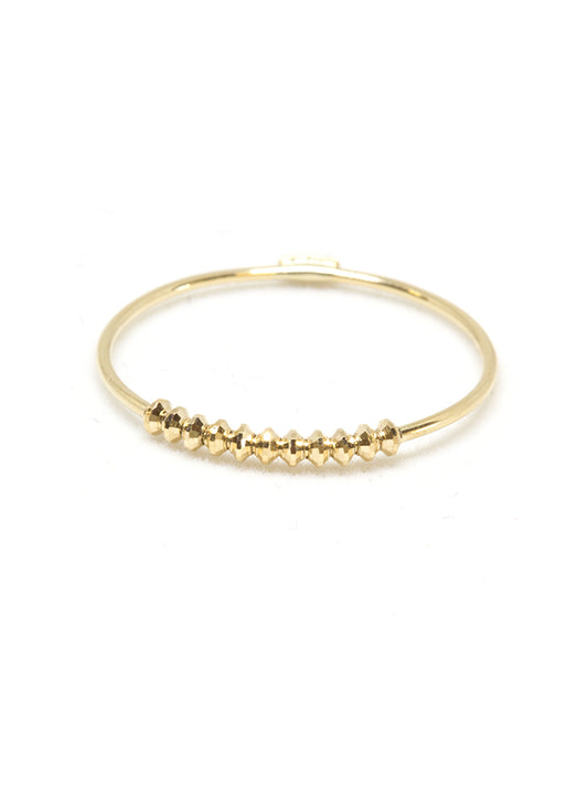 18K Shimmer Skinny Ring