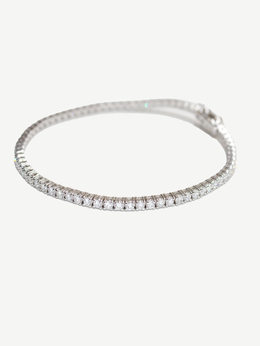 Lab Diamond Tennis Bracelet