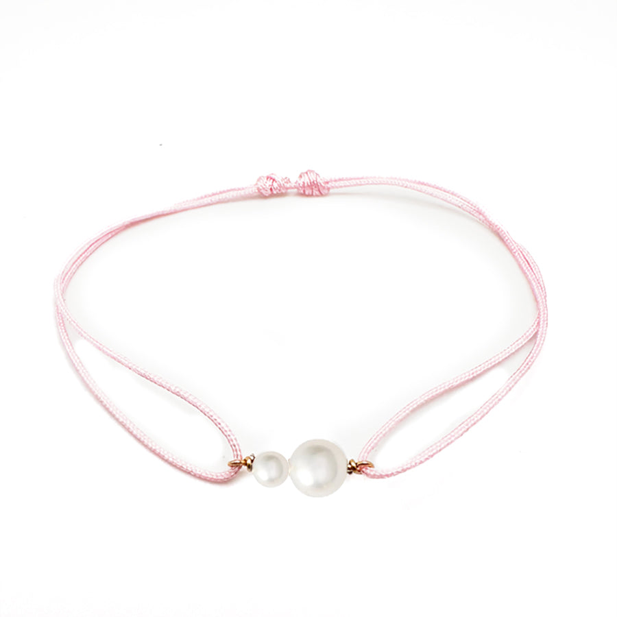 Duo Pearl Cord Bracelet