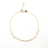 Petite Pearl Chain Bracelet