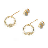 Circle Dot Studs