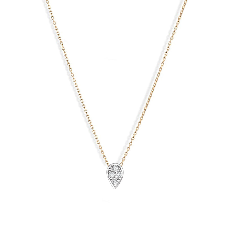 Petite Diamond Drop Necklace