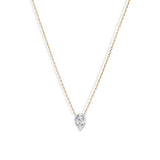 Petite Diamond Drop Necklace