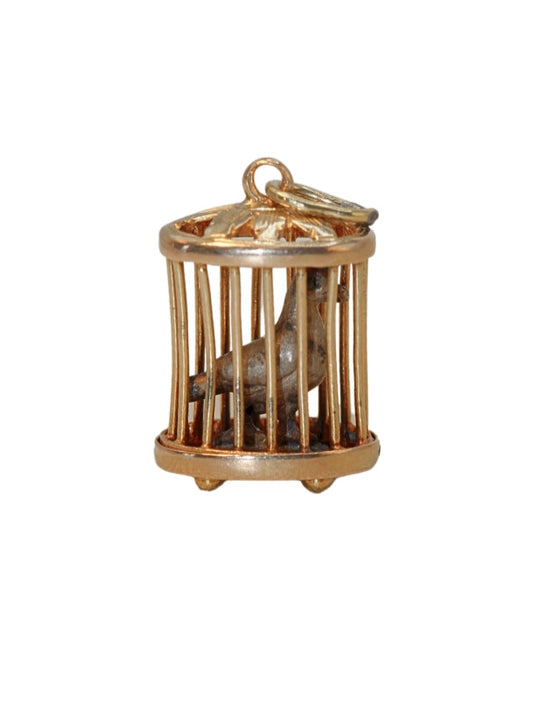 14K Bird Cage