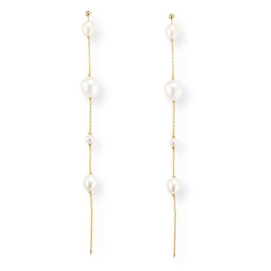 Mix Pearl Drop Earrings