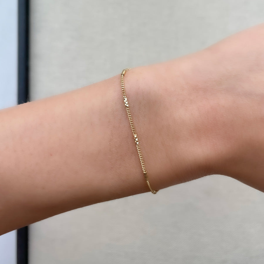 Spaced Bar Bracelet