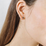 Marquise Gem Stud Earring (Single)