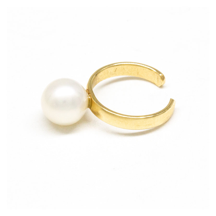 Single Pearl Ear Cuff 2mm