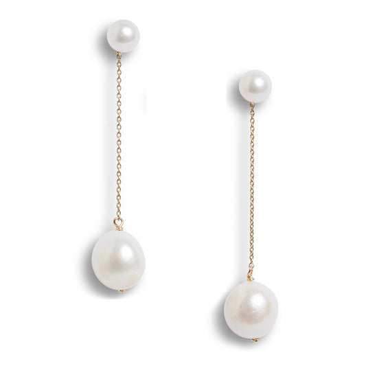 Baroque Pearl Drop Earrings