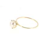 Pearl Solitaire Ring 5mm