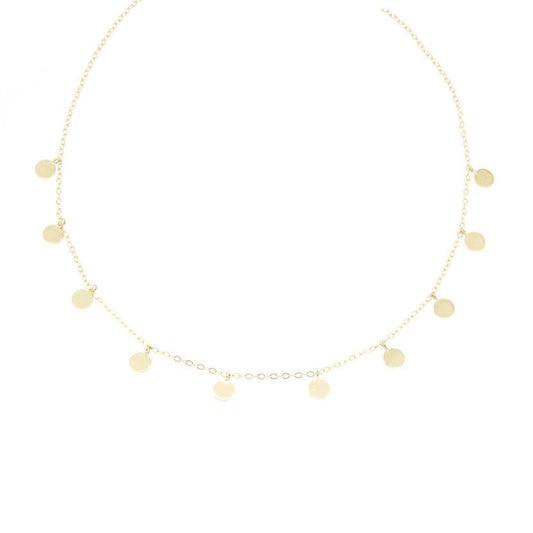 14K Confetti Necklace