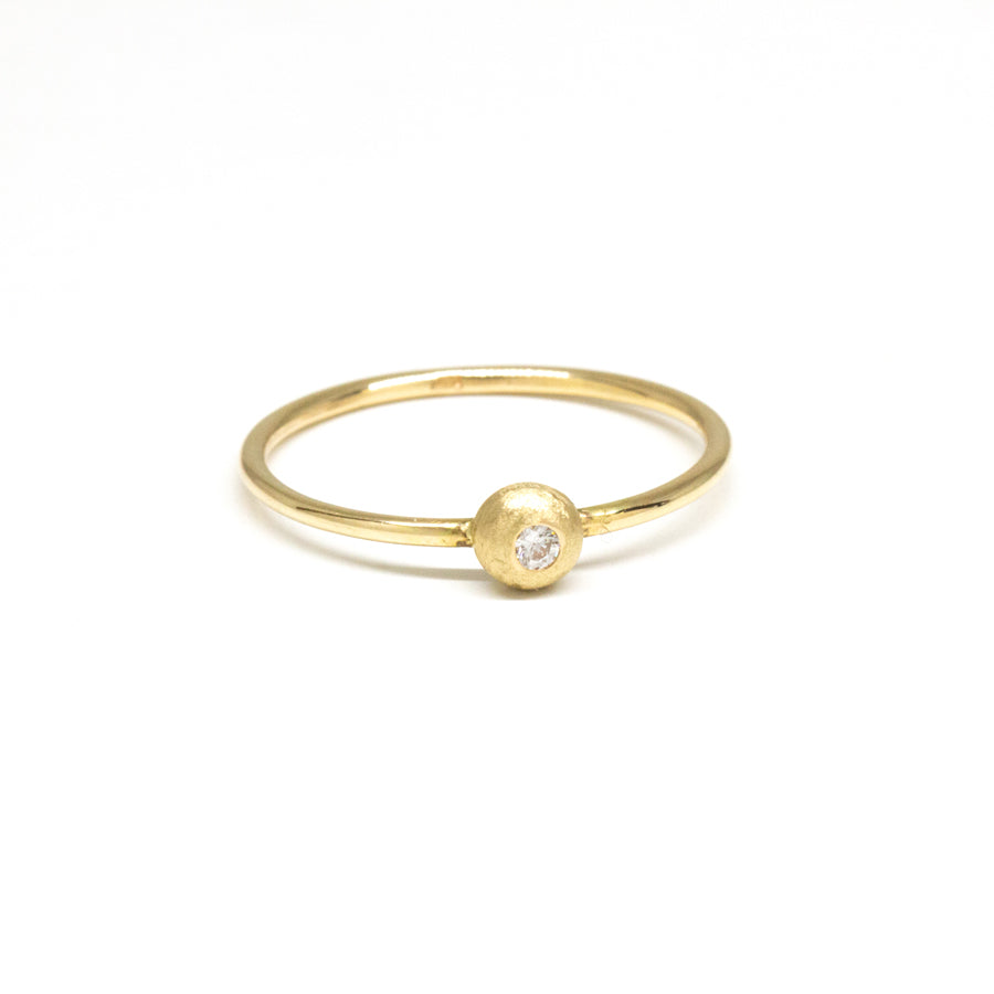 Petite Diamond Dome Ring