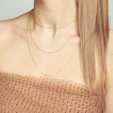 Gold Thread Necklace