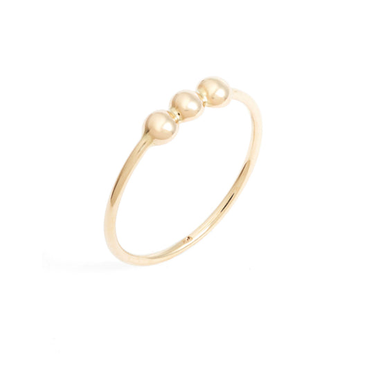 Gold Bubble Ring