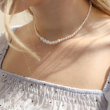 Gradual Pearl Necklace