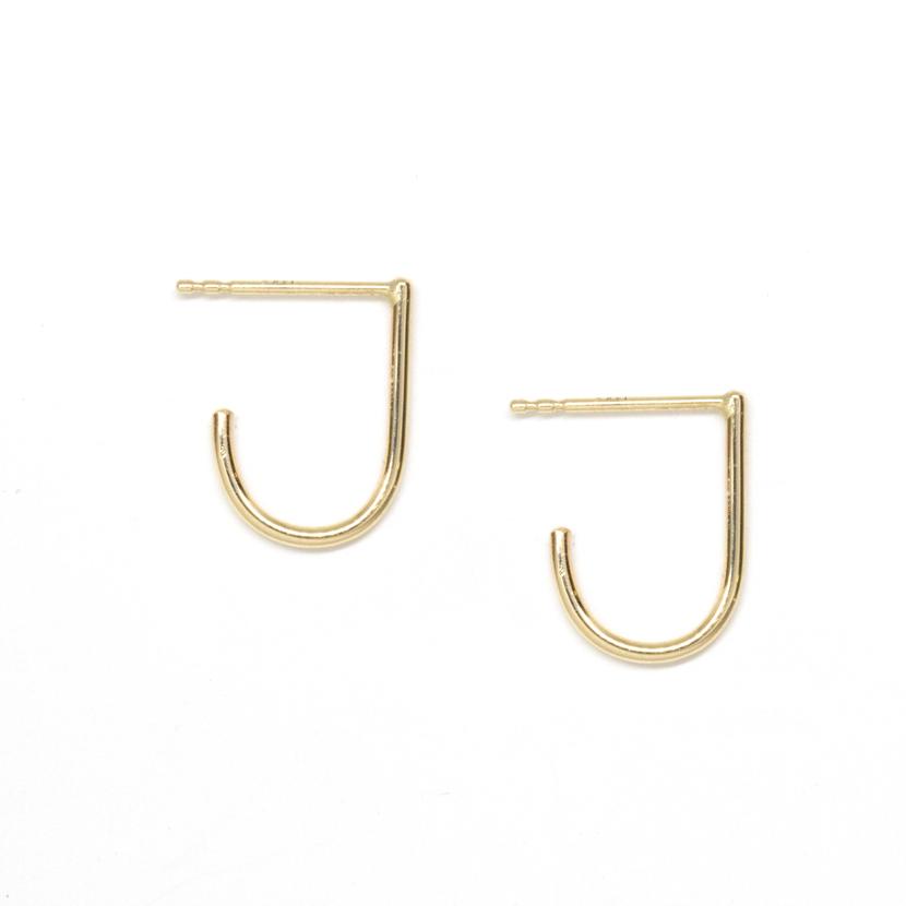 J Huggie Earrings