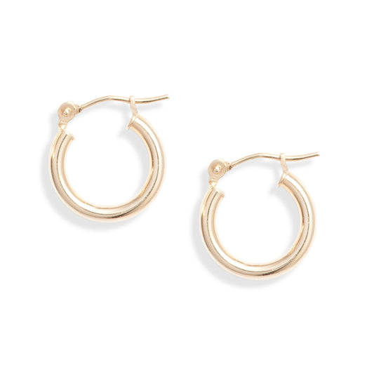 Small Gold Hoop Earrings