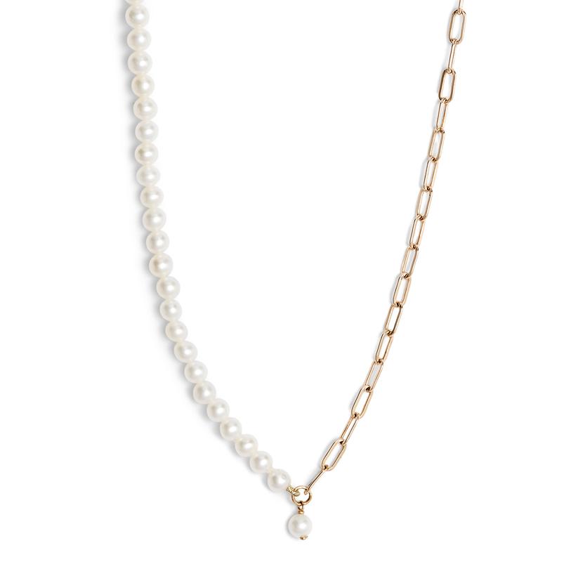 Pearl Chain Link Choker