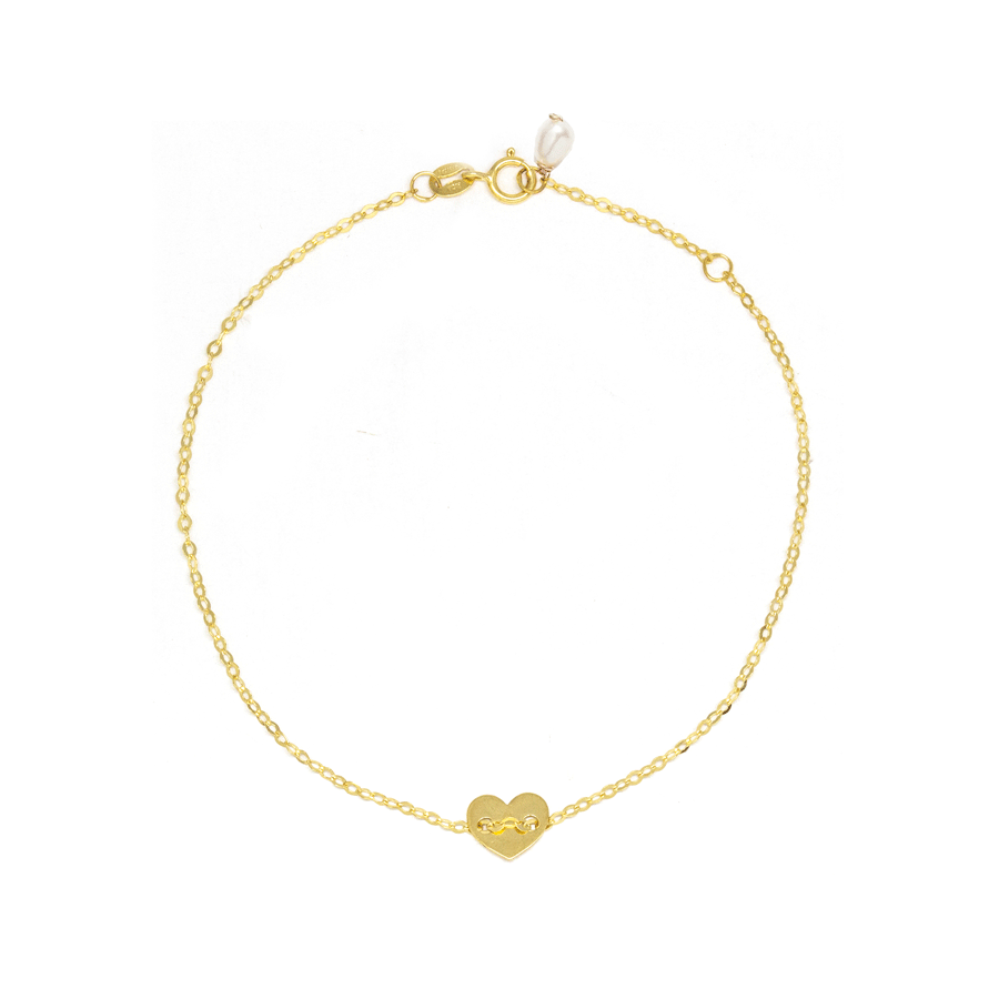 Heart Chain Bracelet