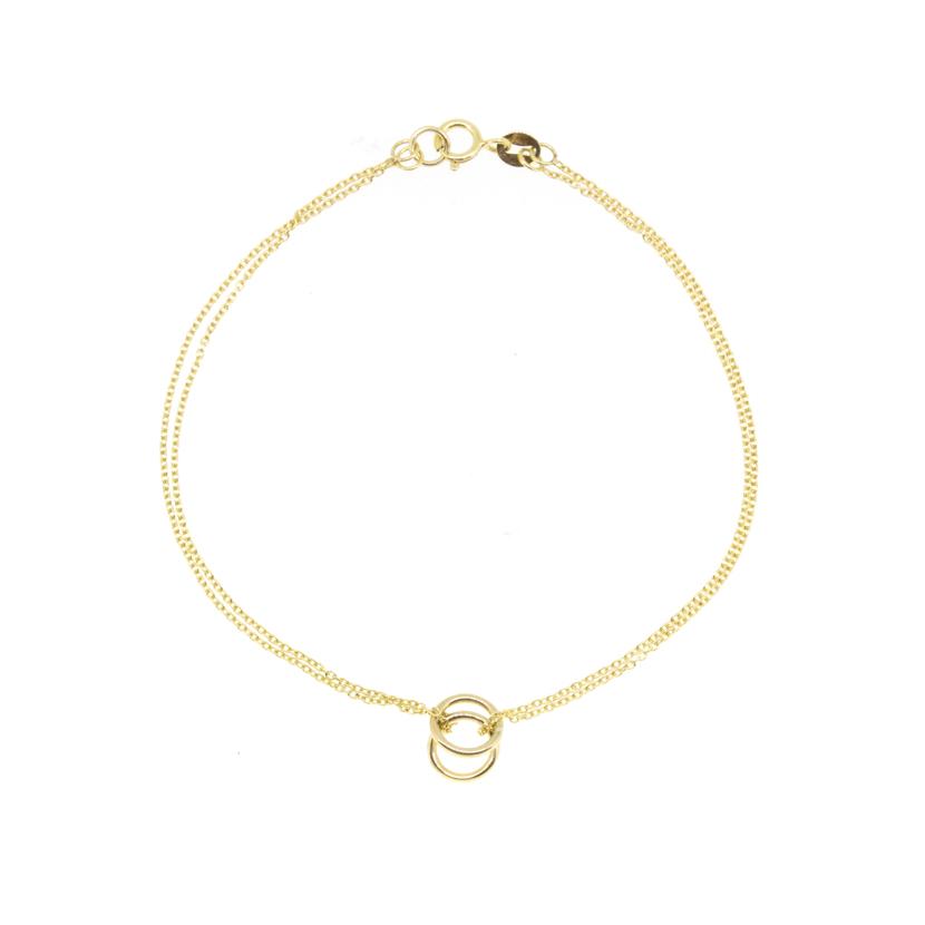 Twin Gold Orb Bracelet