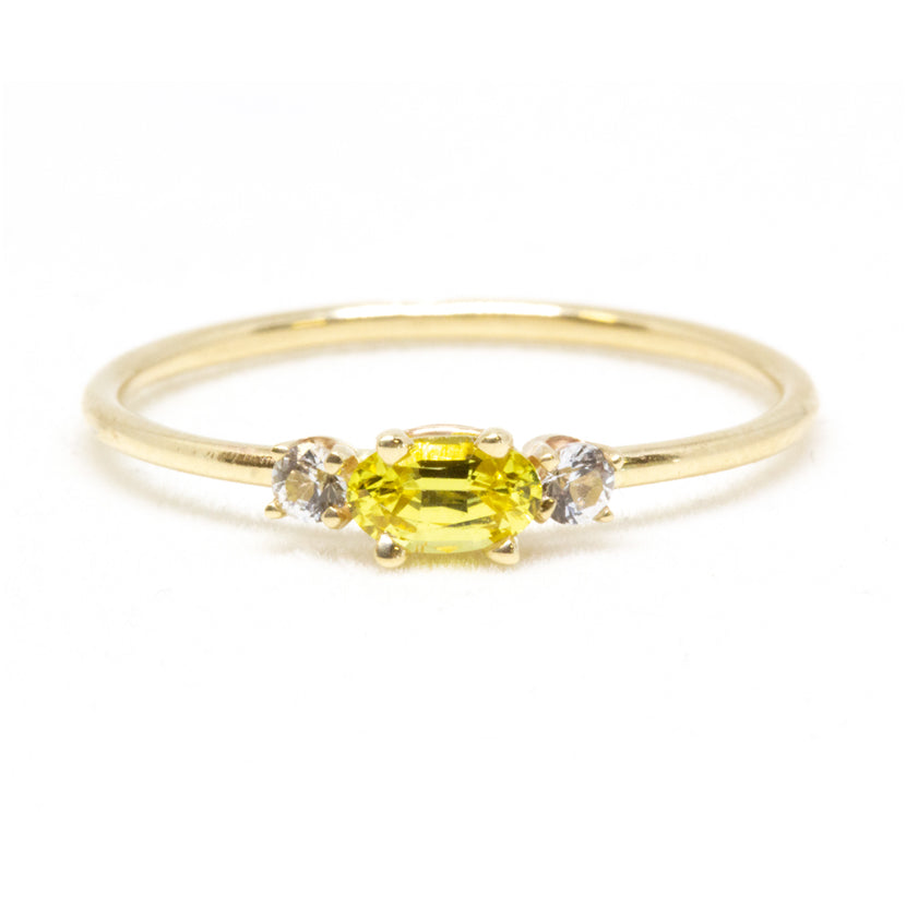 Yellow Sapphire Ring