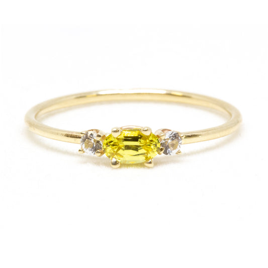 Yellow Sapphire Ring