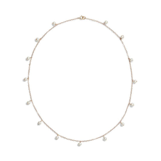 Baby Pearl Station Necklace