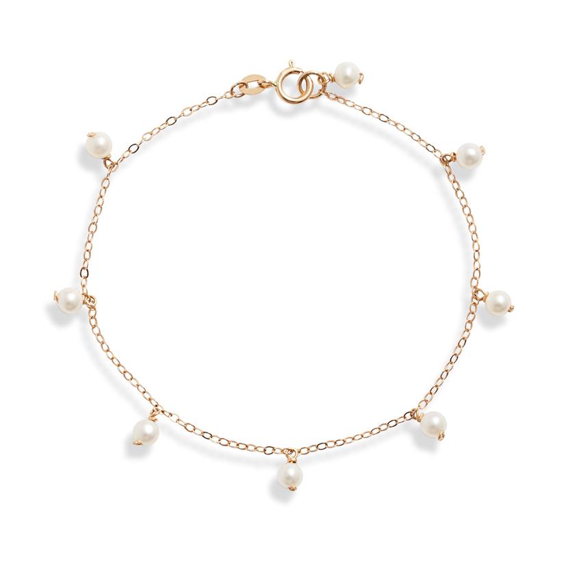 Baby Pearl Station Bracelet