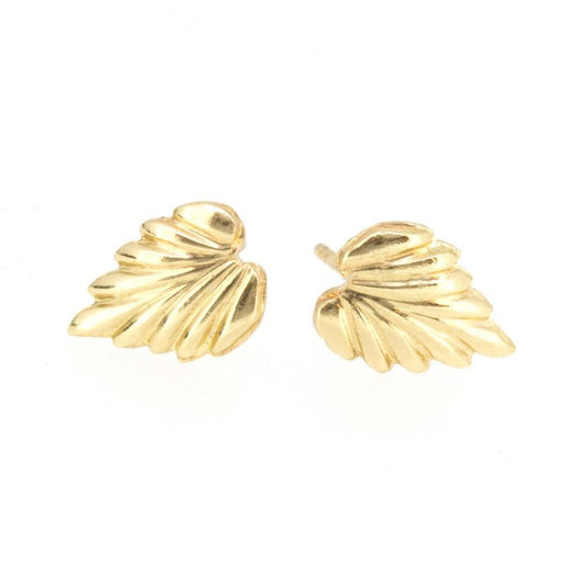 Gold Leaf Earrings