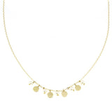 Pearl Gold Confetti Necklace
