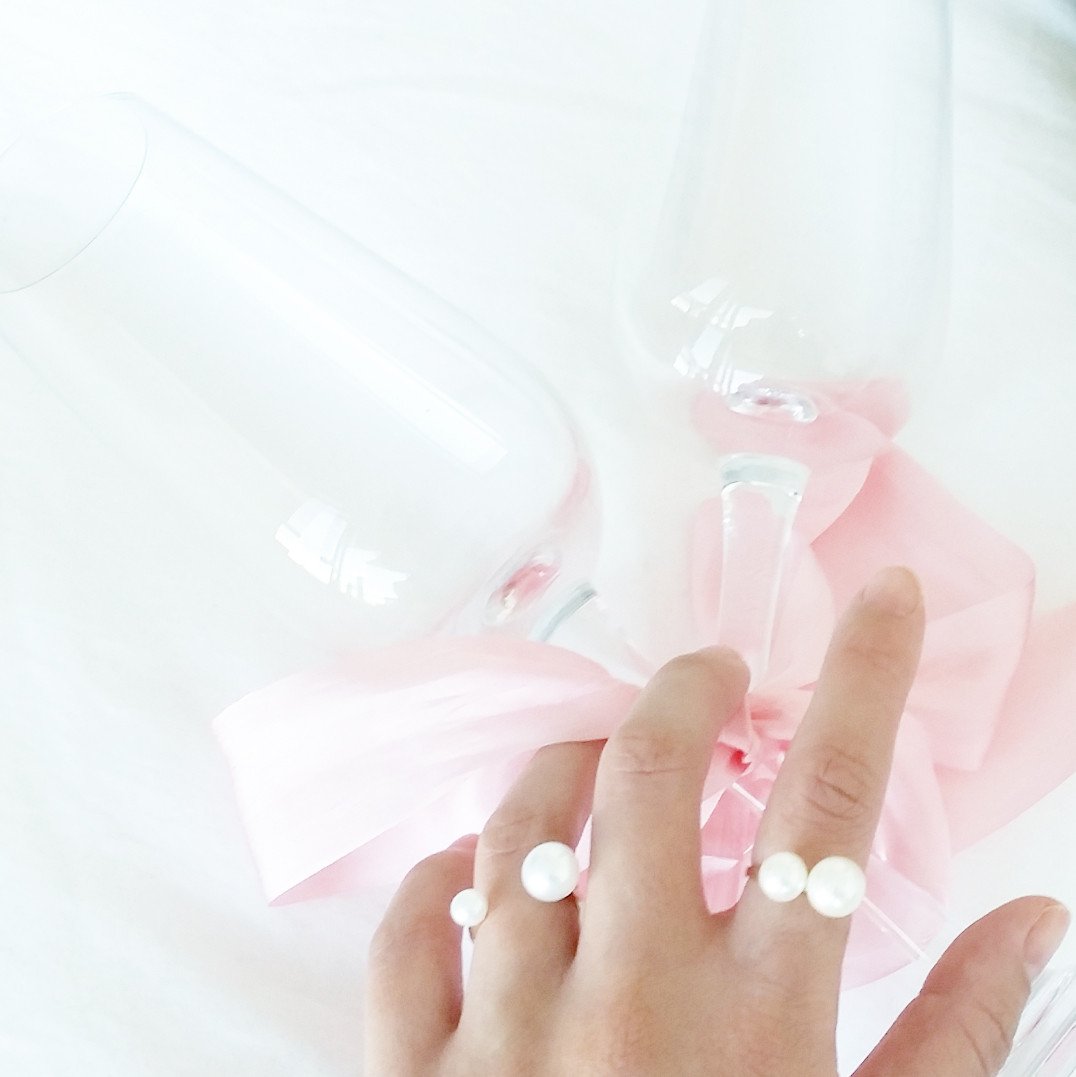 Double Pearl Ring