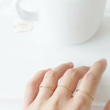 Twisted Skinny Ring